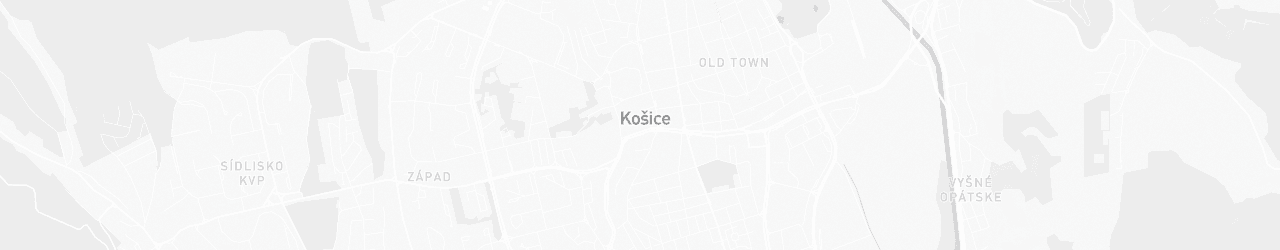 Mapa de Košice